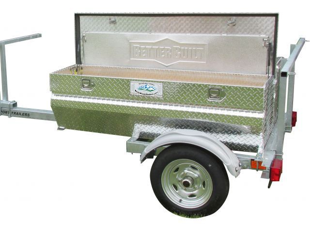 56 inch Locking Aluminum Box